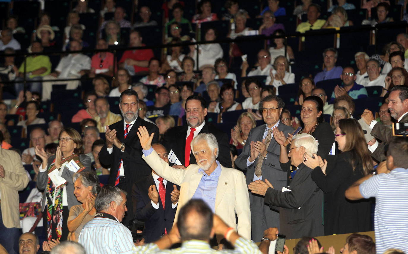 Homenaje a Vital Alsar en el Palacio de Festivales de Santander el 18 de septiembre de 2014. 