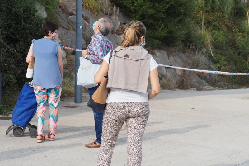 Fotos: La zona de arbustos próxima a la Peña del Cuervo donde ha aparecido el cuerpo de la mujer