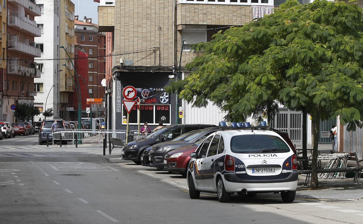 Imagen del barrio este jueves