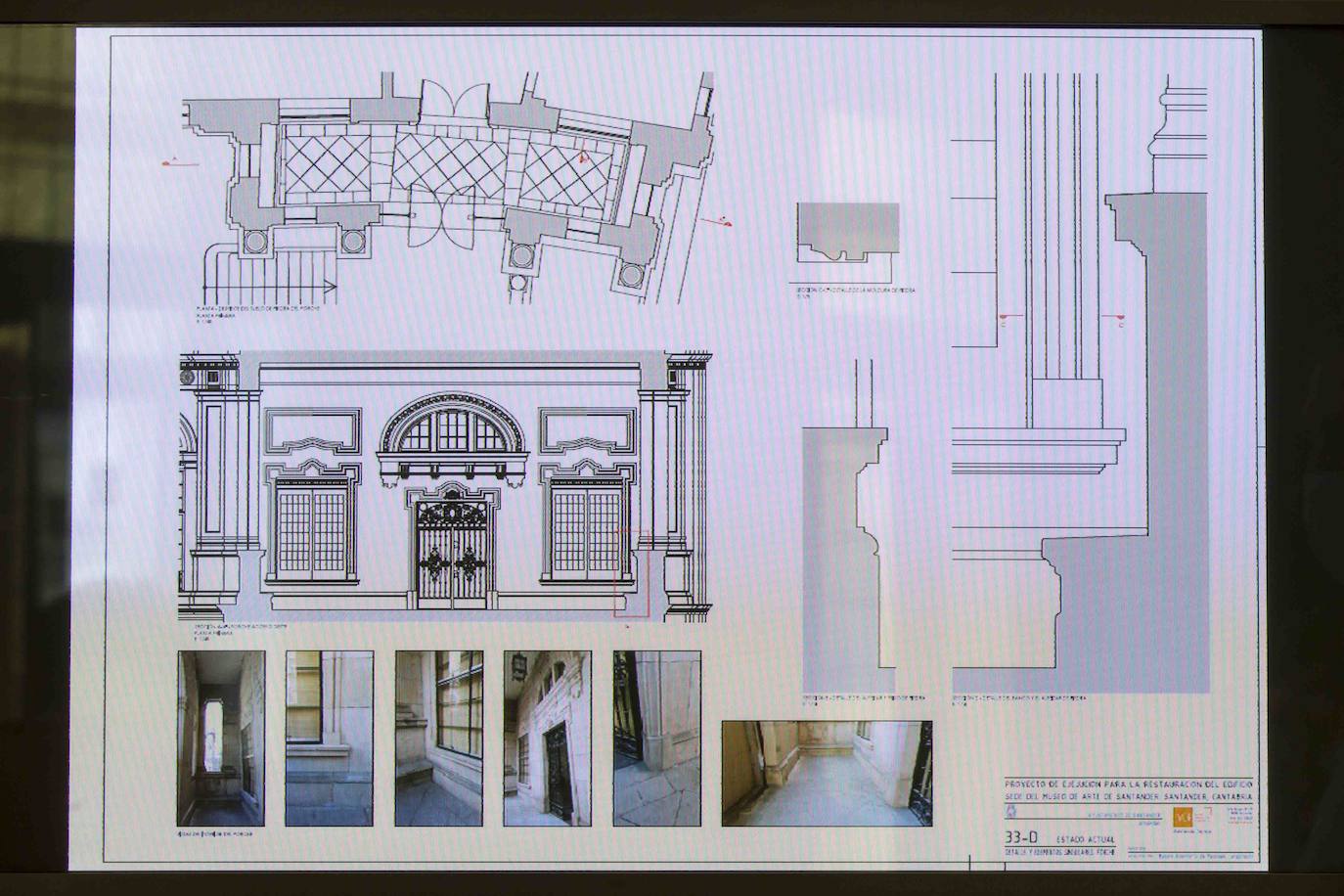 El proyecto de rehabilitación contempla 14 salas para exposiciones, la escalera original del proyecto de Rucabado y un ascensor interior acristalado