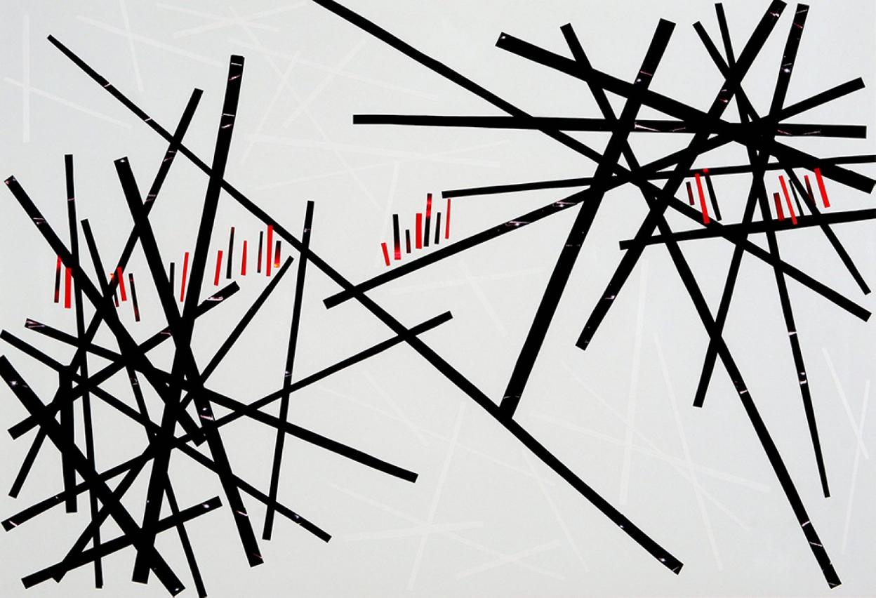 Pieza de Arancha Goyeneche. galería siboney