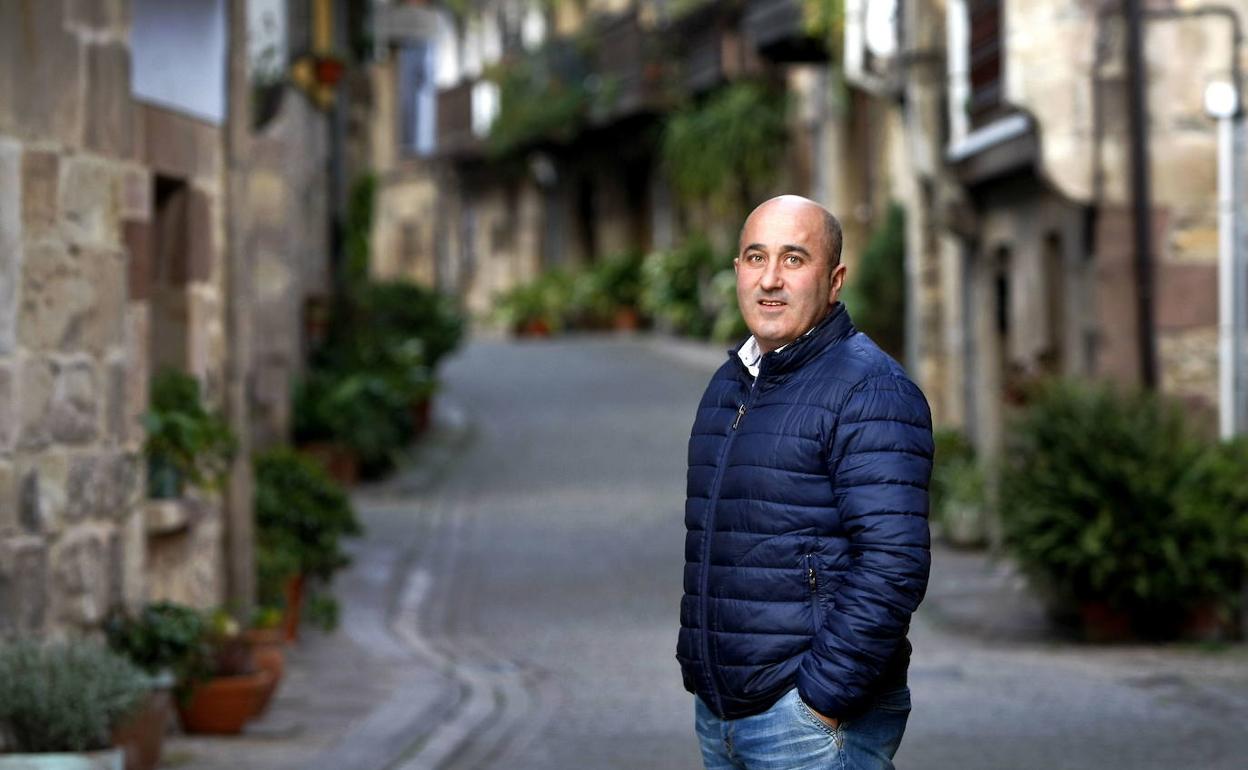 El alcalde de Cartes, Agustín Molleda. 