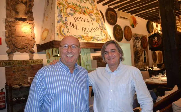 Paco Quirós y Carlos Crespo, amigos y socios. 