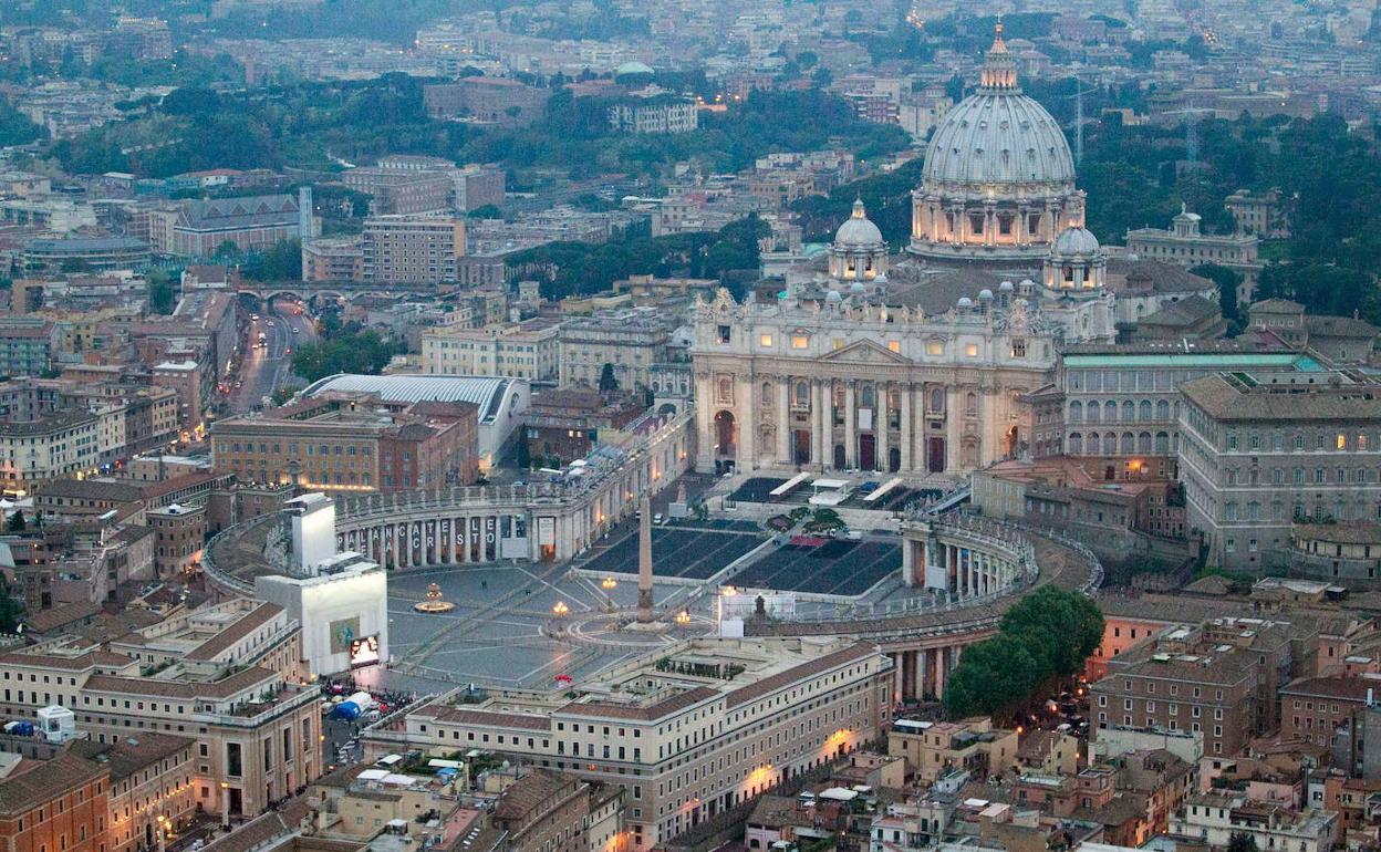 Una vista del Vaticano. 