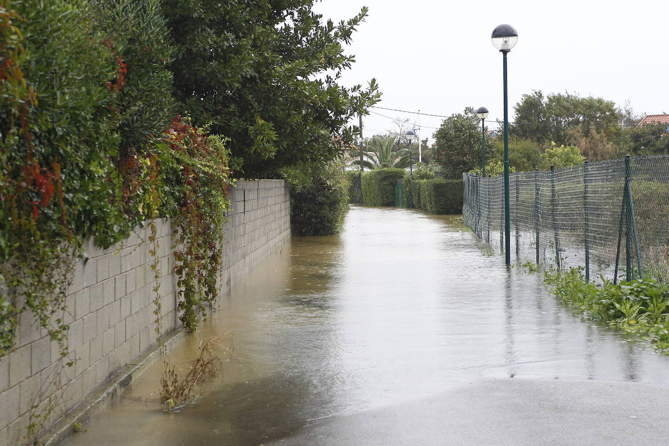 La borrasca Álex ha dejado diversas incidencias en la región donde el mar está muy revuelto y sigue lloviendo. En esta galería puede ver imágenes de este sábado de Comillas, Suances y Laredo.