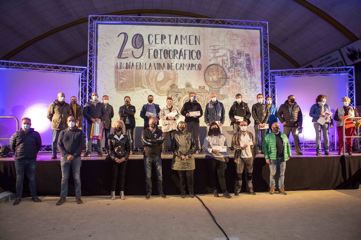 Entrega de premios del concurso fotográfico de Camargo.