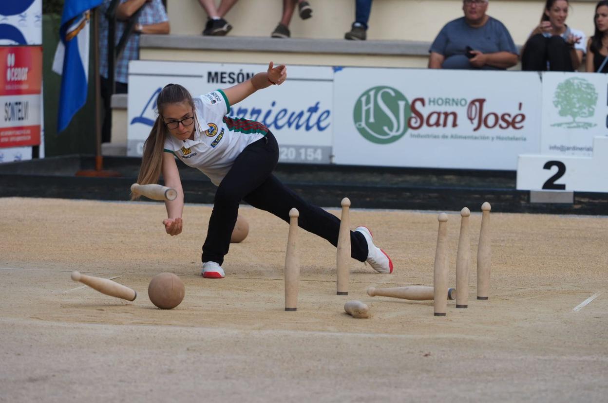 Iris Cagigas, una de las favoritas al título de España.