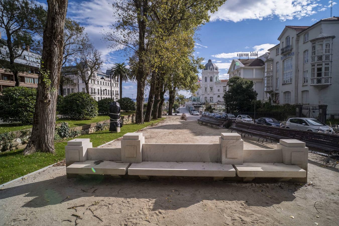 Las obras están a punto de terminar, a falta de actuar en los bajos del Rhin y en el auditorio de los Jardines San Roque.