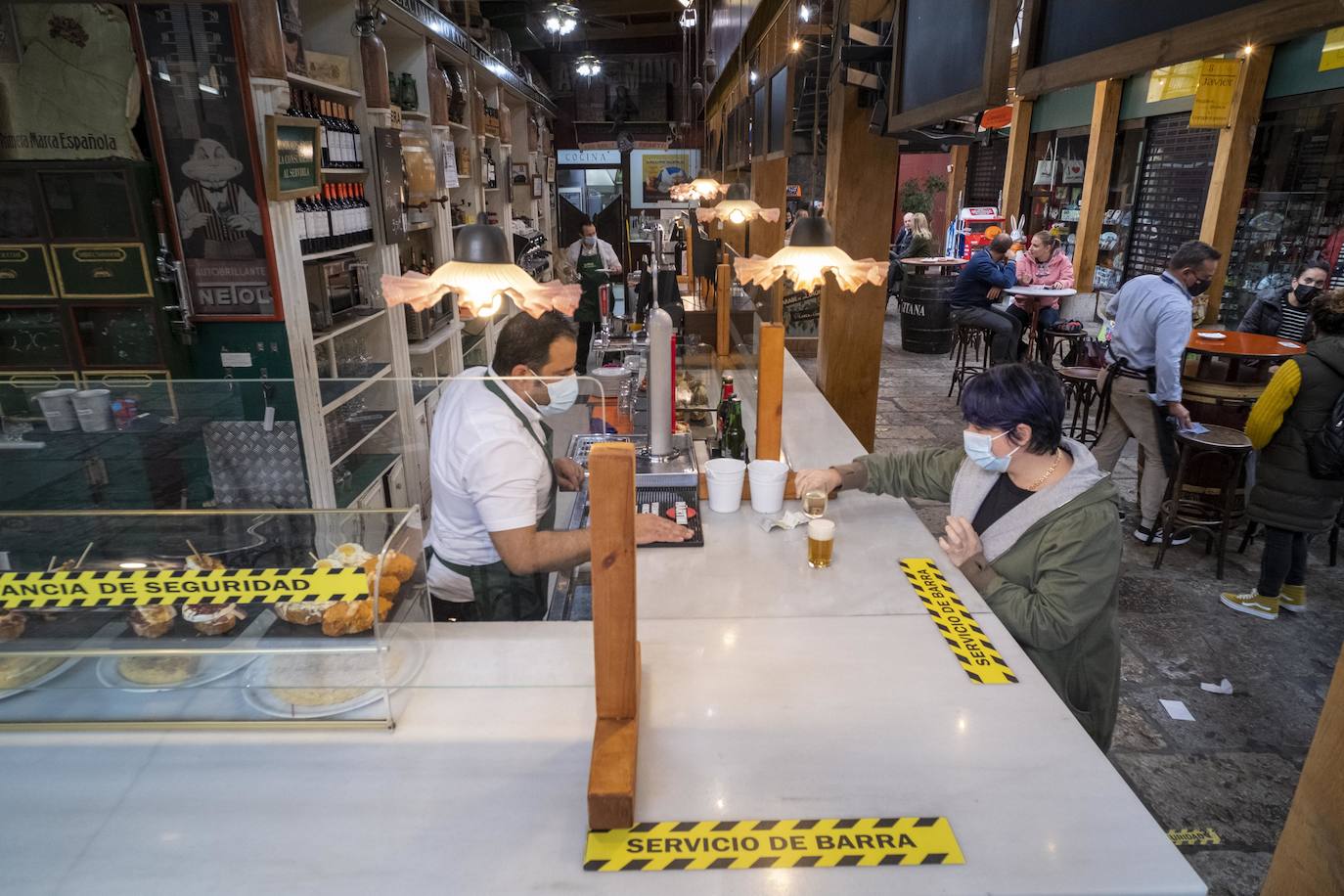 Fotos: Toque de queda