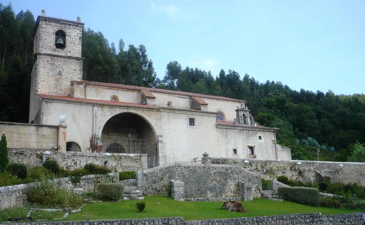 Iglesia de San Salvador, de Argoños. 