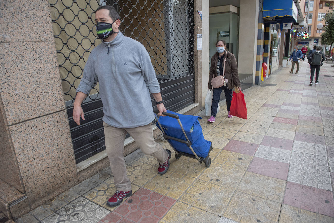 El aumento de contagios en Camargo pone en alerta a los vecinos. 