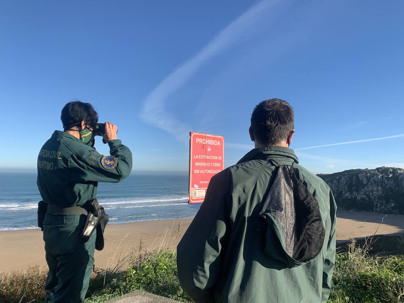 Imagen. Las imágenes de la búsqueda del martes.
