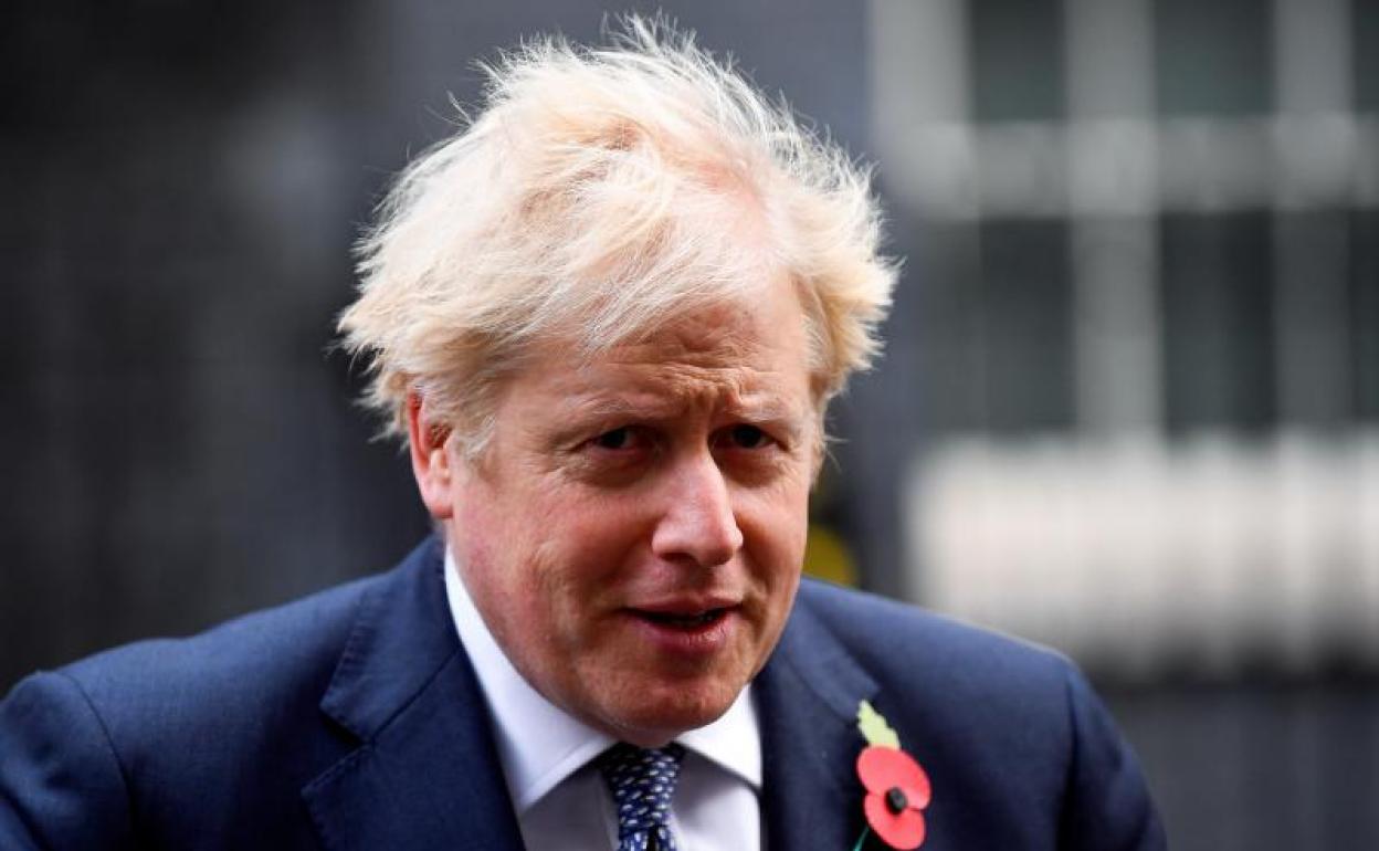 Boris Johnson, primer ministro británico 