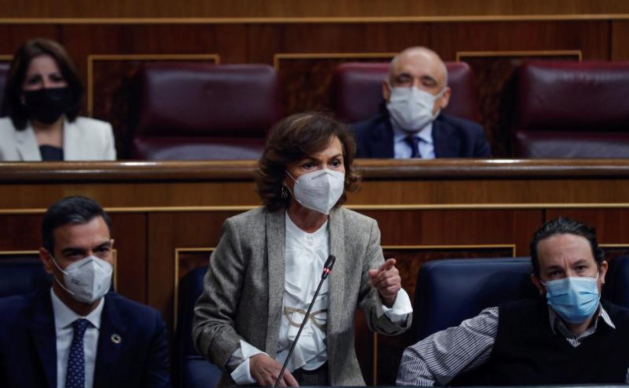 Sesión de control en el Congreso. 