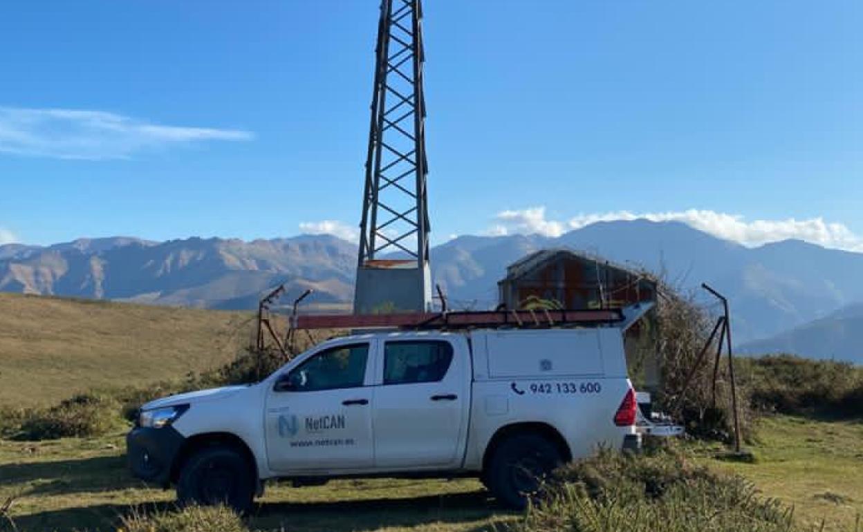 La empresa Netcan está ya instalando la red. 