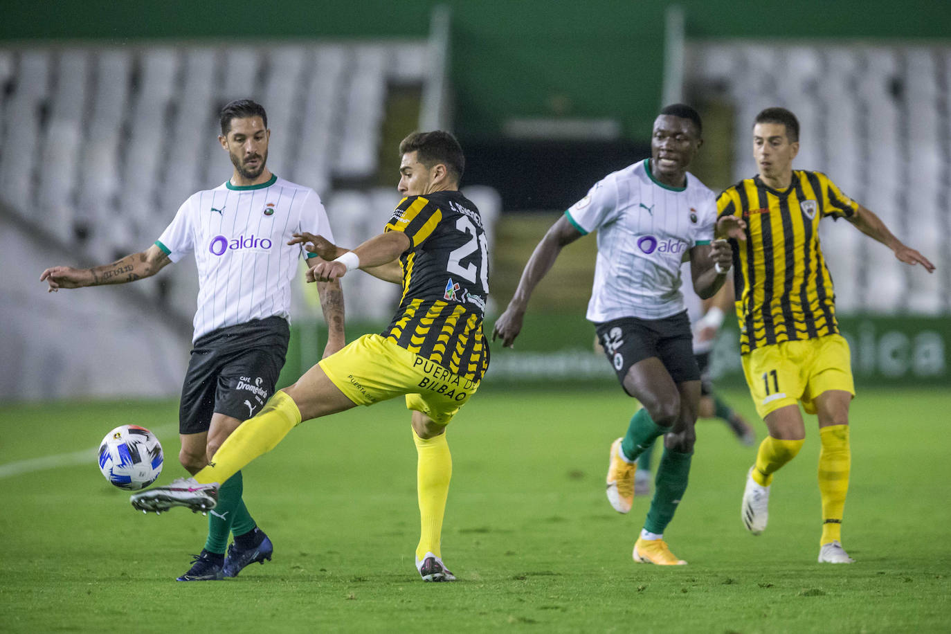 Las mejores imágenes del Racing-Barakaldo