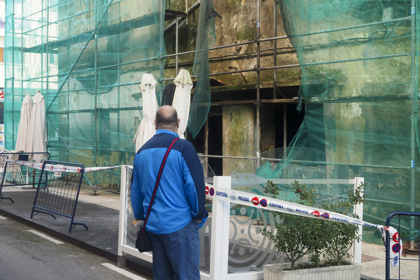 Un incendio en la madrugada del domingo daña el Palacio de Chiloeches en Santoña