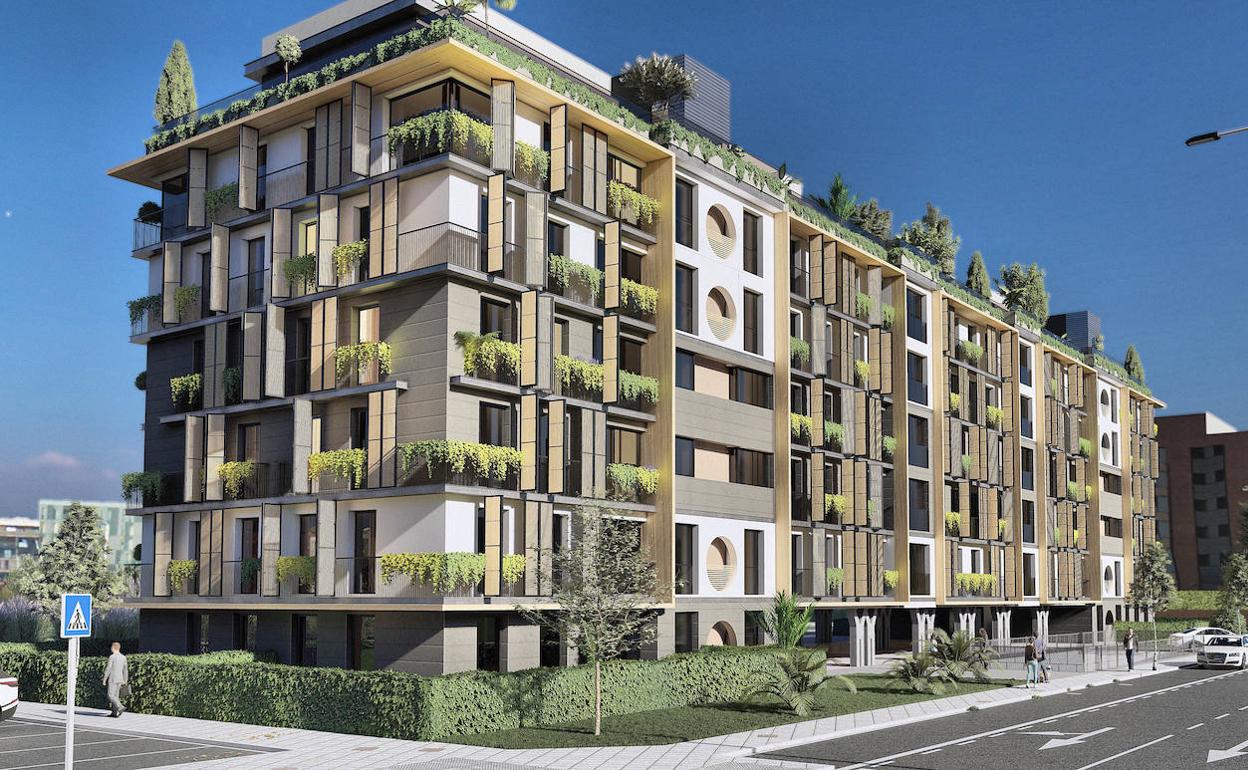 Santander concede licencia para un nuevo edificio de viviendas en Nueva Montaña