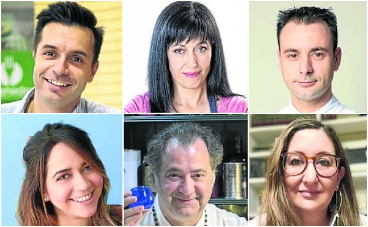 Abraham Martín, Anna Teres, Eduard Xatruch, Anaísa López, Firo Vázquez y Patricia Mateo participarán en Santander Foodie.