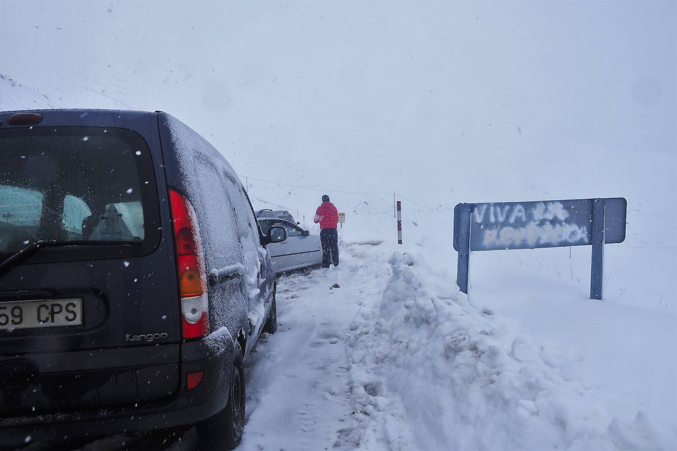 Fotos: La nieve cubre Campoo