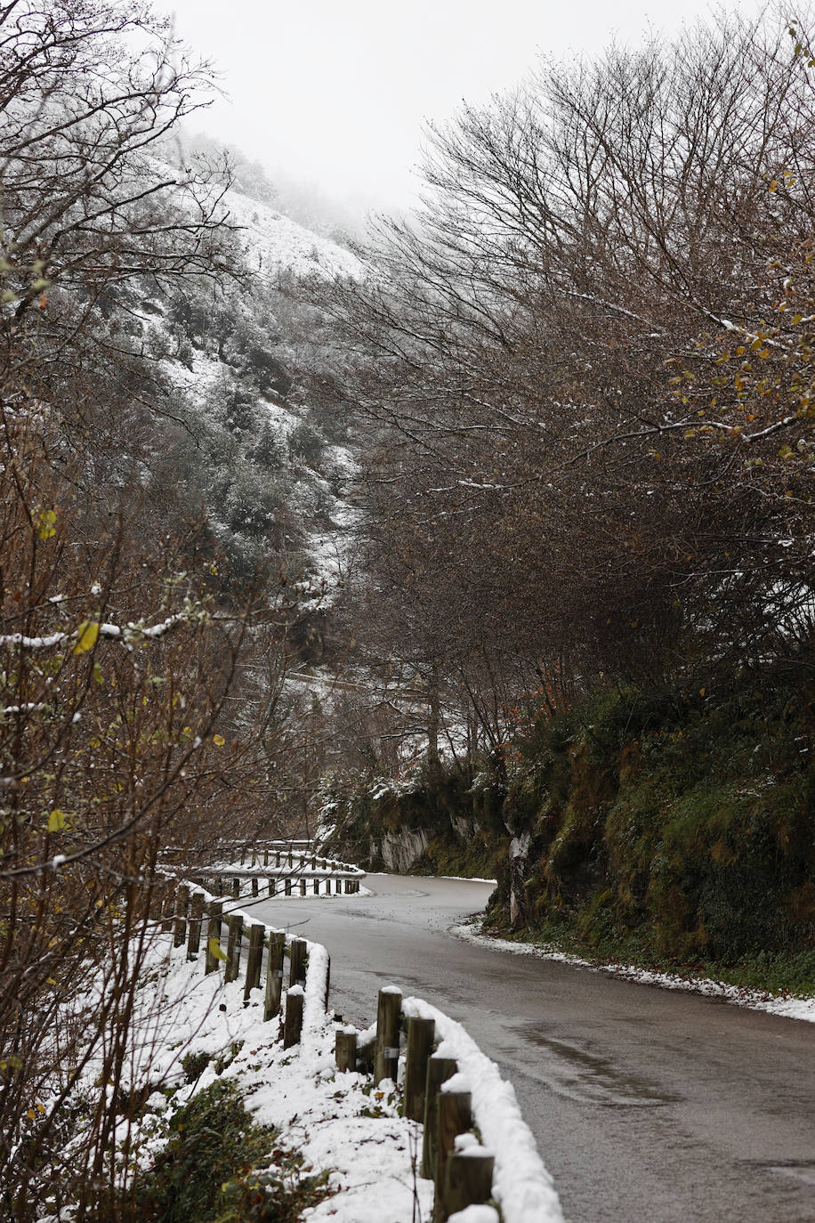 Fotos: &#039;Dora&#039; trae viento, lluvia y nieve a Cantabria