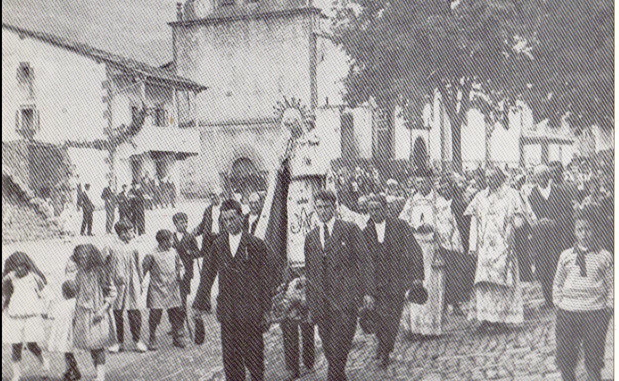 Procesión Nuestra Señora en 1921 