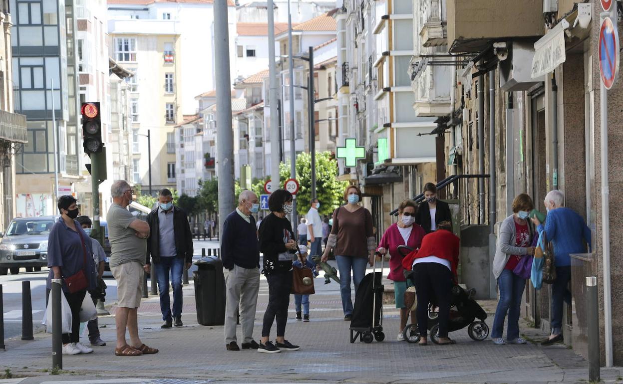 Una imagen de una calle de Reinosa 