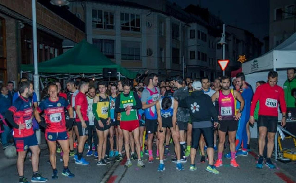 Participantes durante la carrera del año pasado.