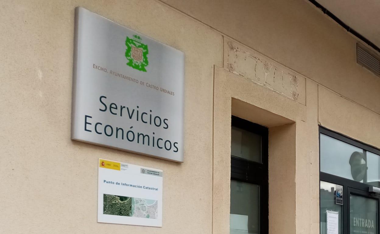 Exterior del departamento de Servicios Económicos.