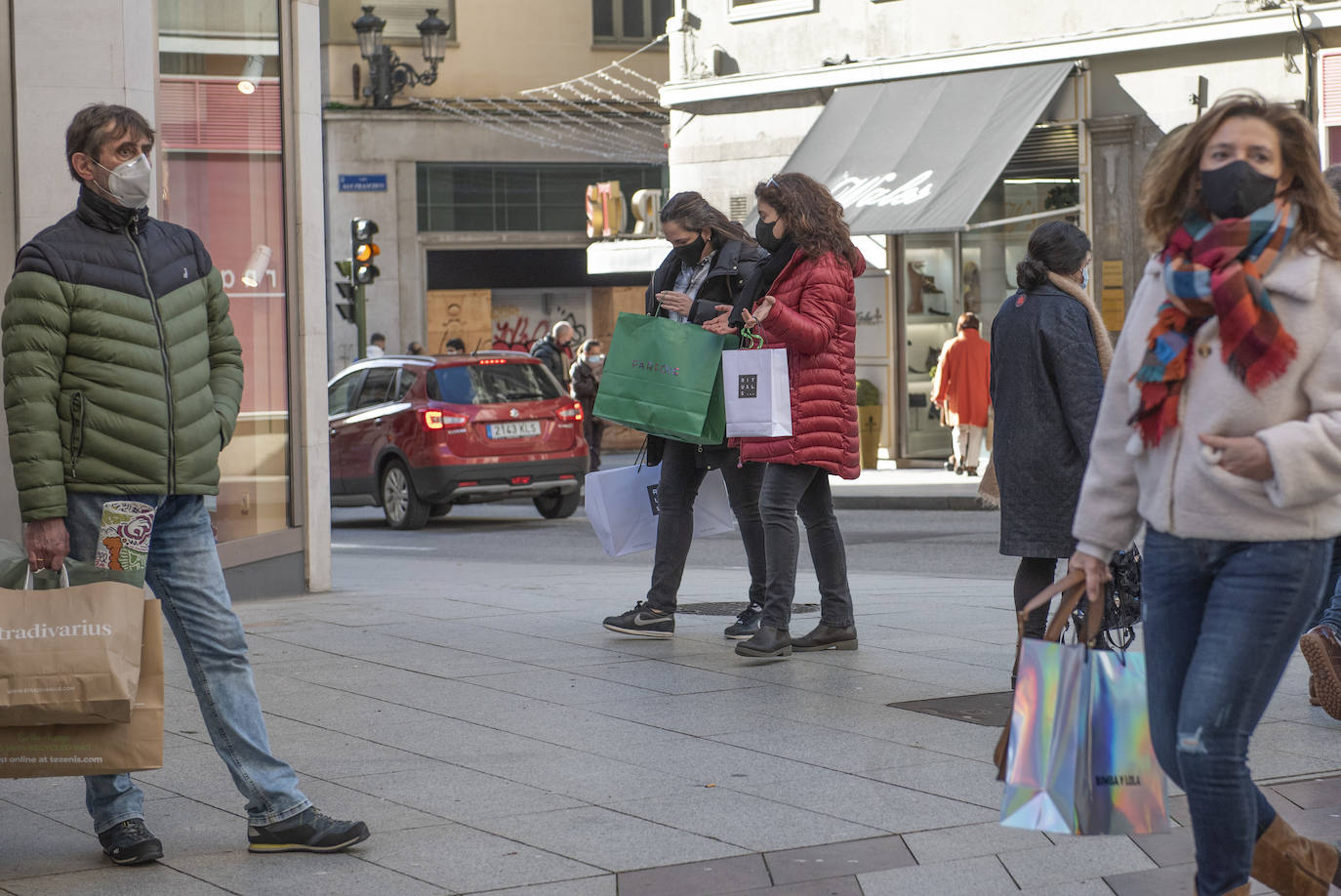 Fotos: Los cantabros apuran sus compras de Reyes