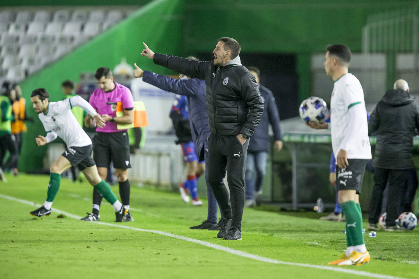 Las mejores imágenes del partido Racing-Amorebieba