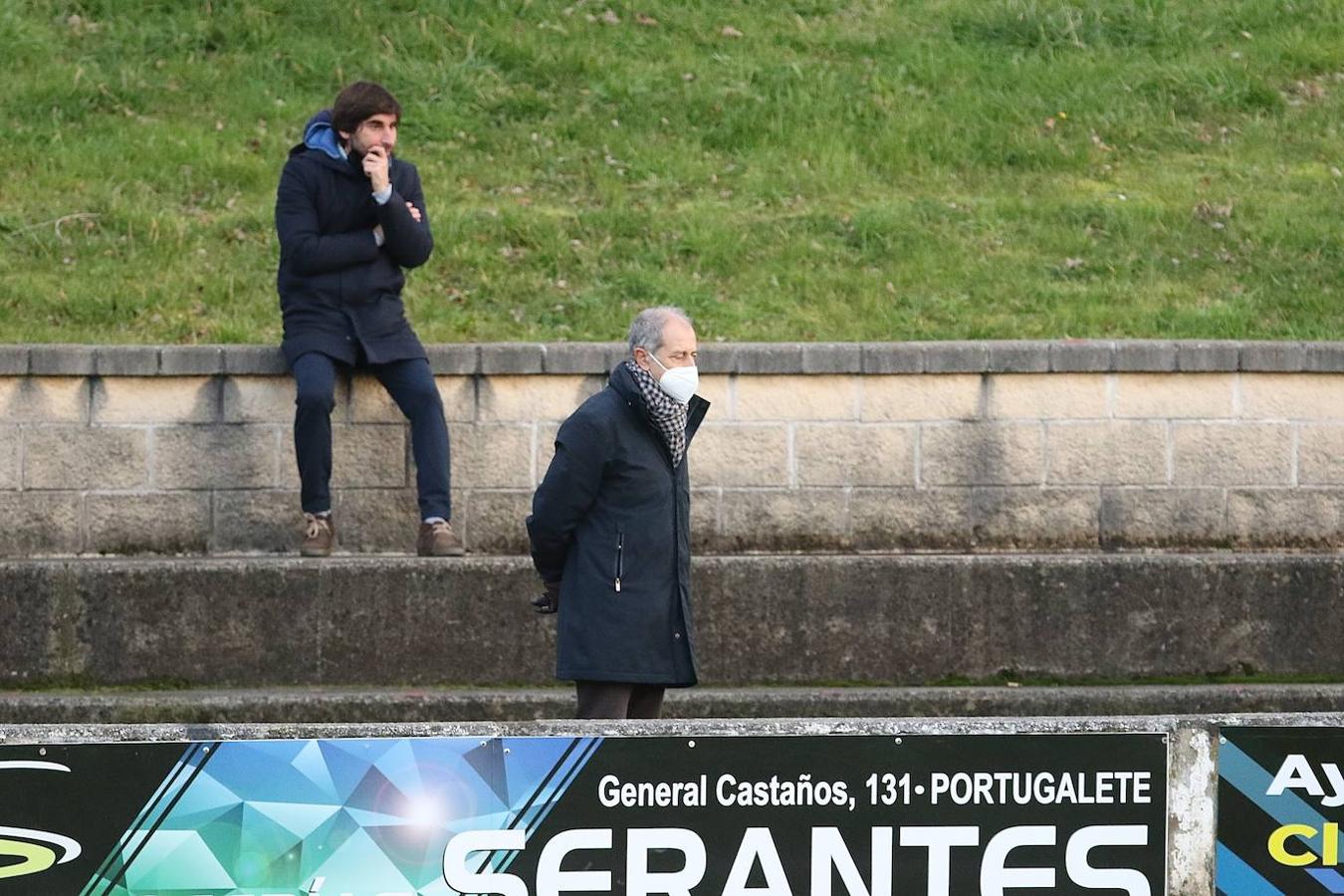 El Racing se impone en La Florida al Portugalete (0-1) gracias al gol de Bustos desde el punto de penalti