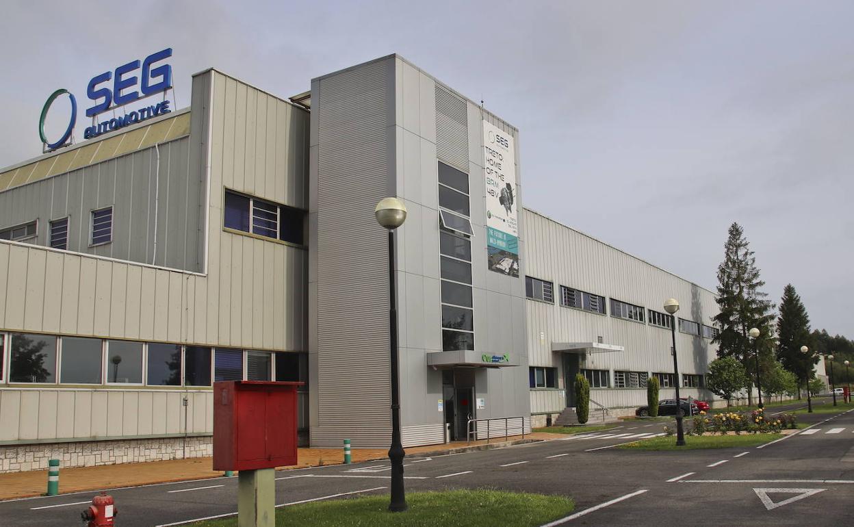 Planta de SEG Automotive Spain de Treto. 