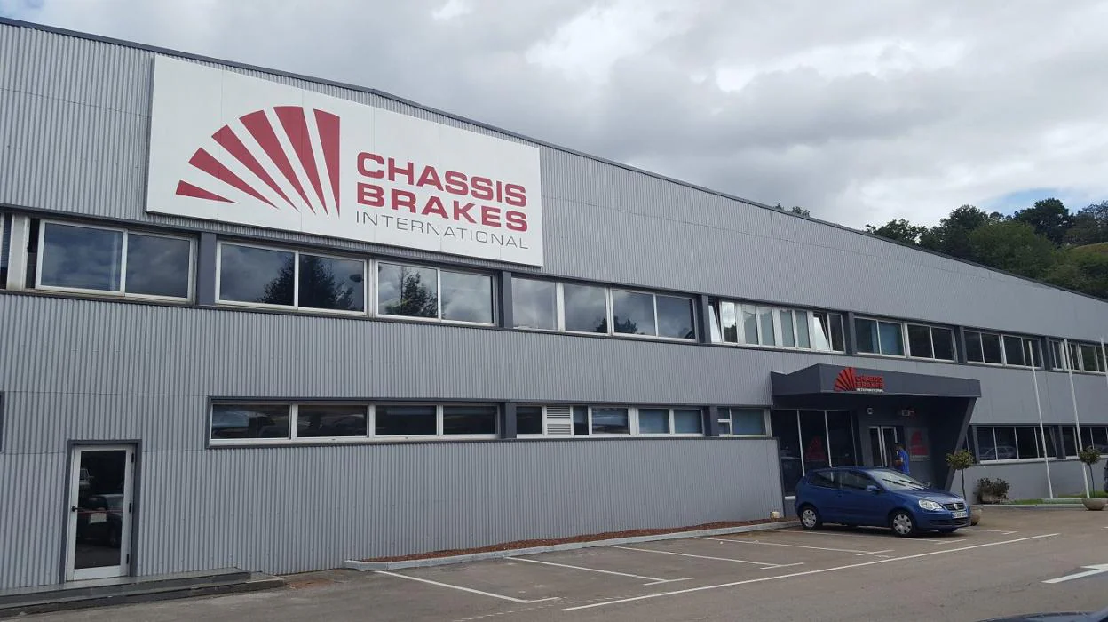 Instalaciones de San Felices en 2017 bajo la identidad de Chassis Brakes, desde el día 1 de enero propiedad de Hitachi Astemo. NACHO CAVIA