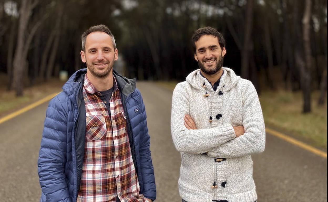 Pablo Quintero y Pablo Kaperotxipi, los dos emprendedores cántabros. dm