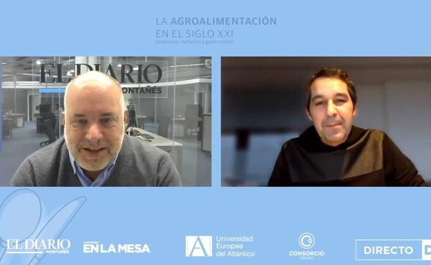 El redactor jefe de El Diario, José Luis Pérez, ha entrevistado al chef Javier Olleros.