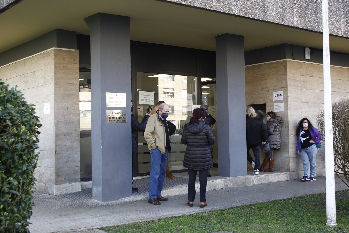 Oficina del Registro en El Zapatón, antes en Baldomero Iglesias