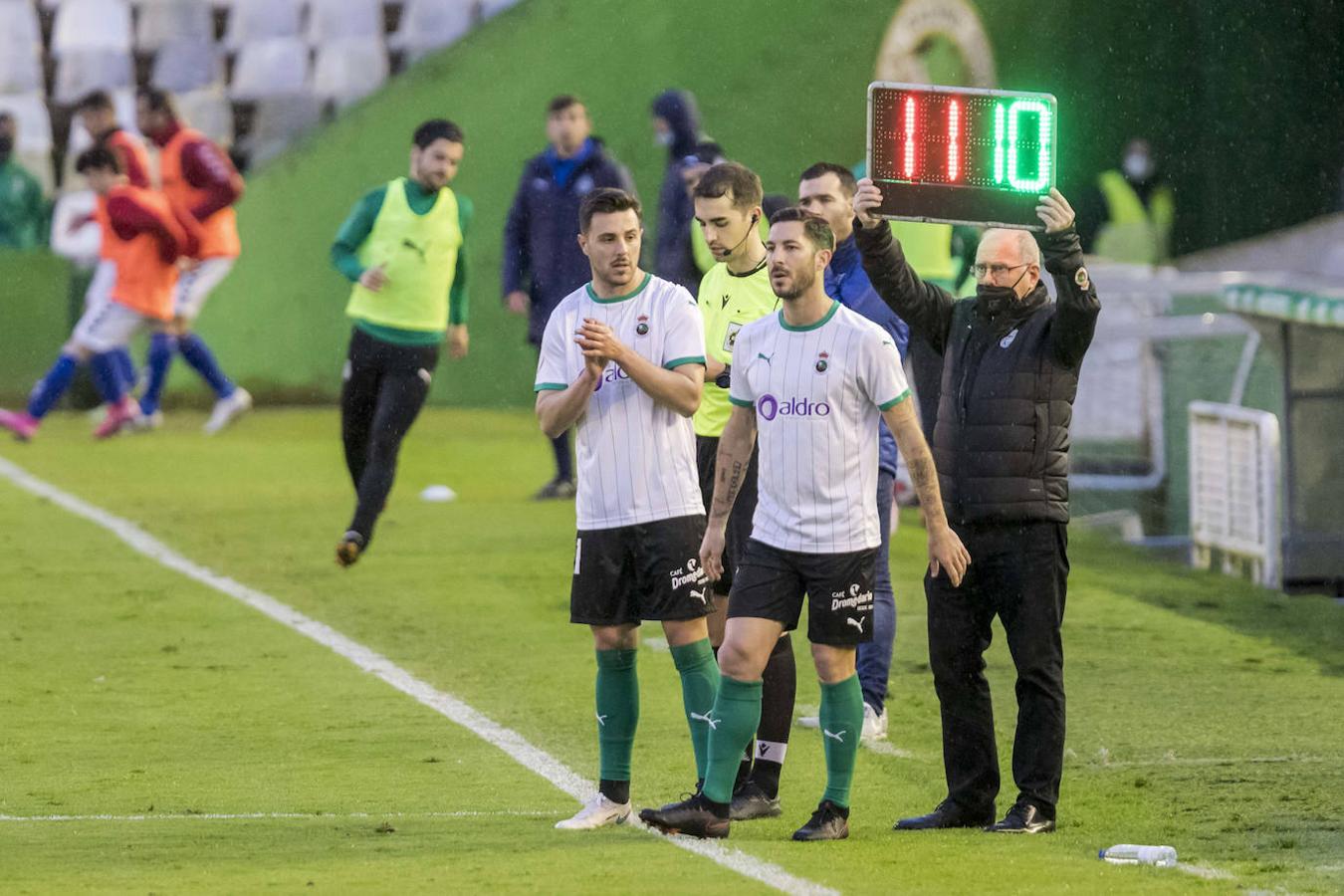 El Racing se ha impuesto al Leioa en El Sardinero gracias a los goles de Jon Ander y Cejudo.