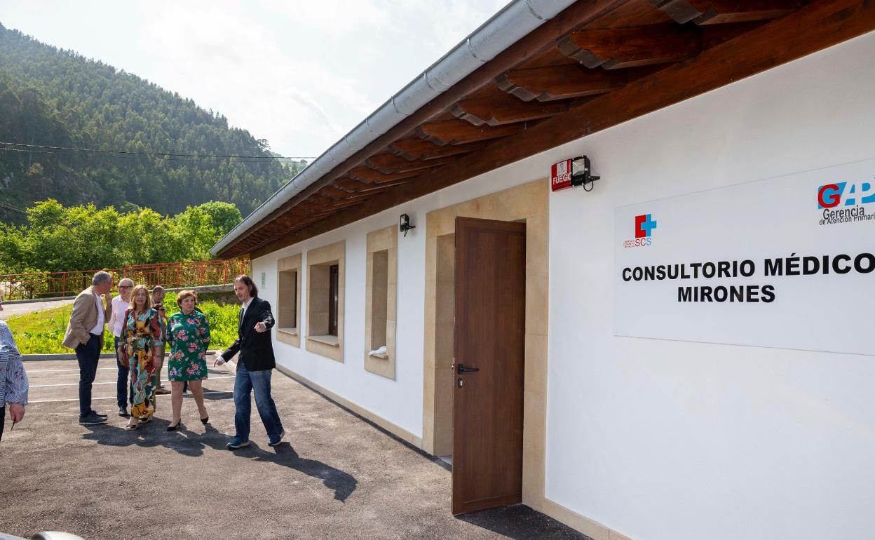 Los vecinos de Miera tienen que bajar ahora al Consultorio de Mirones, que fue inaugurado en 2019 