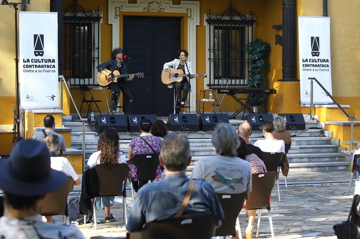 Imagen de un concierto celebrado en Torrelavega dentro de 'La cultura contraataca'.