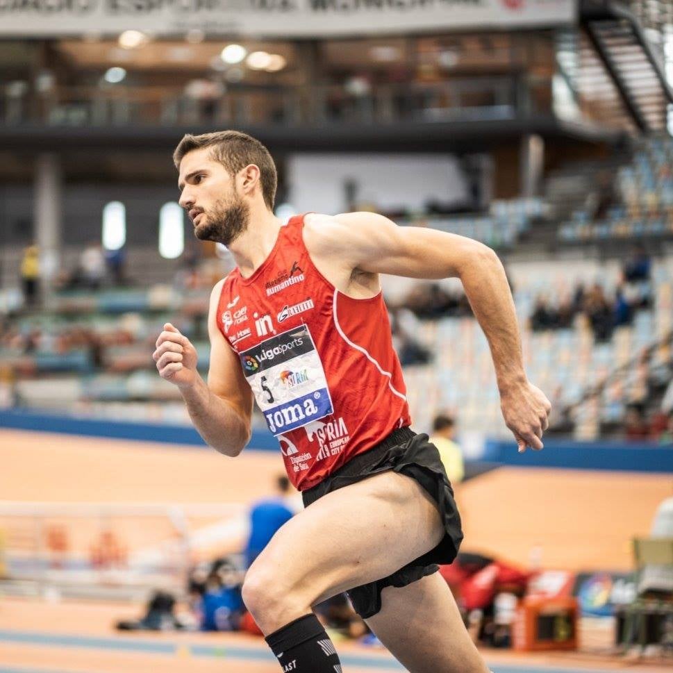 David Bolado, en el Campeonato de España del pasado fin de semana.