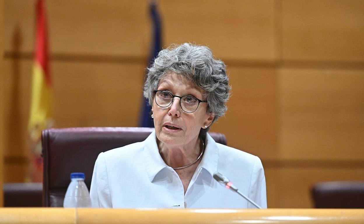 Rosa María Mateo ocupa provisionalmente el cargo de administradora única de RTVE. 