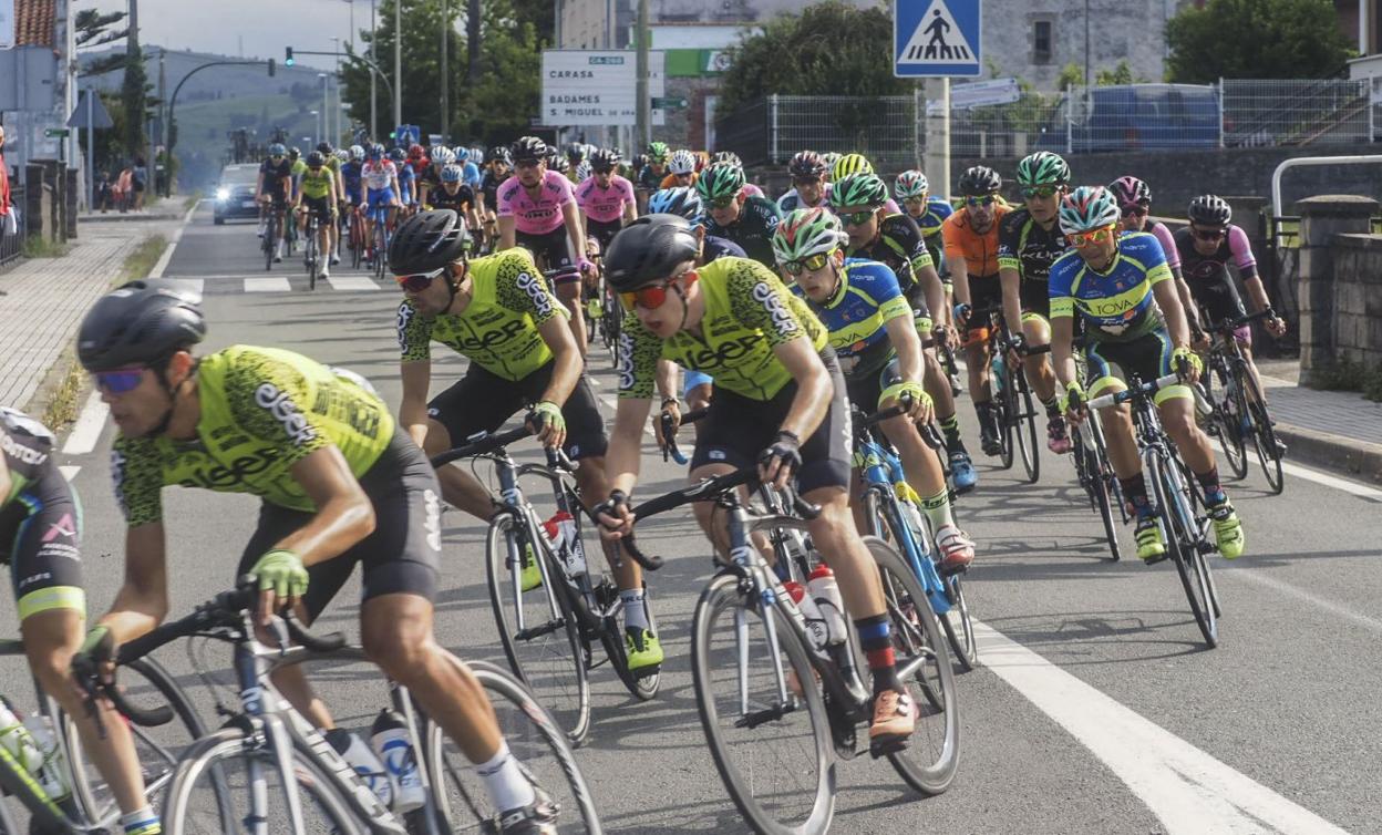 Lo mejor del pelotón nacional de las categorías élite y sub23 se dará cita el domingo en Colindres para el Memorial Santisteban. 