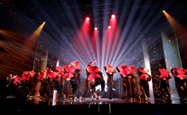 El ballet de la Escuela Superior de Artes Escénicas de Málaga.