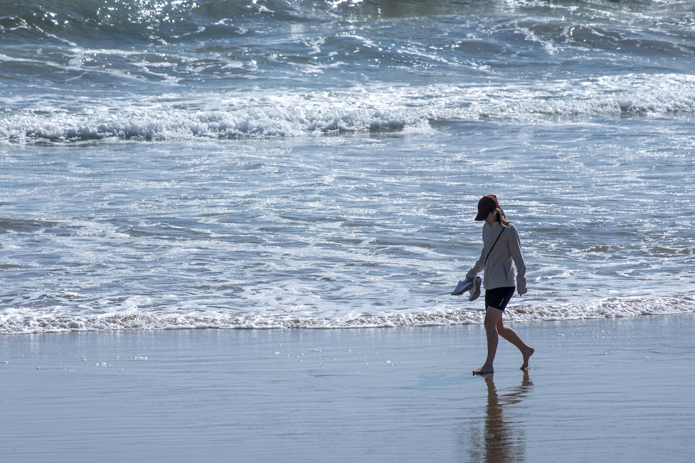 Fotos: Buen fin de semana para pasear por la playa y disfrutar de la región