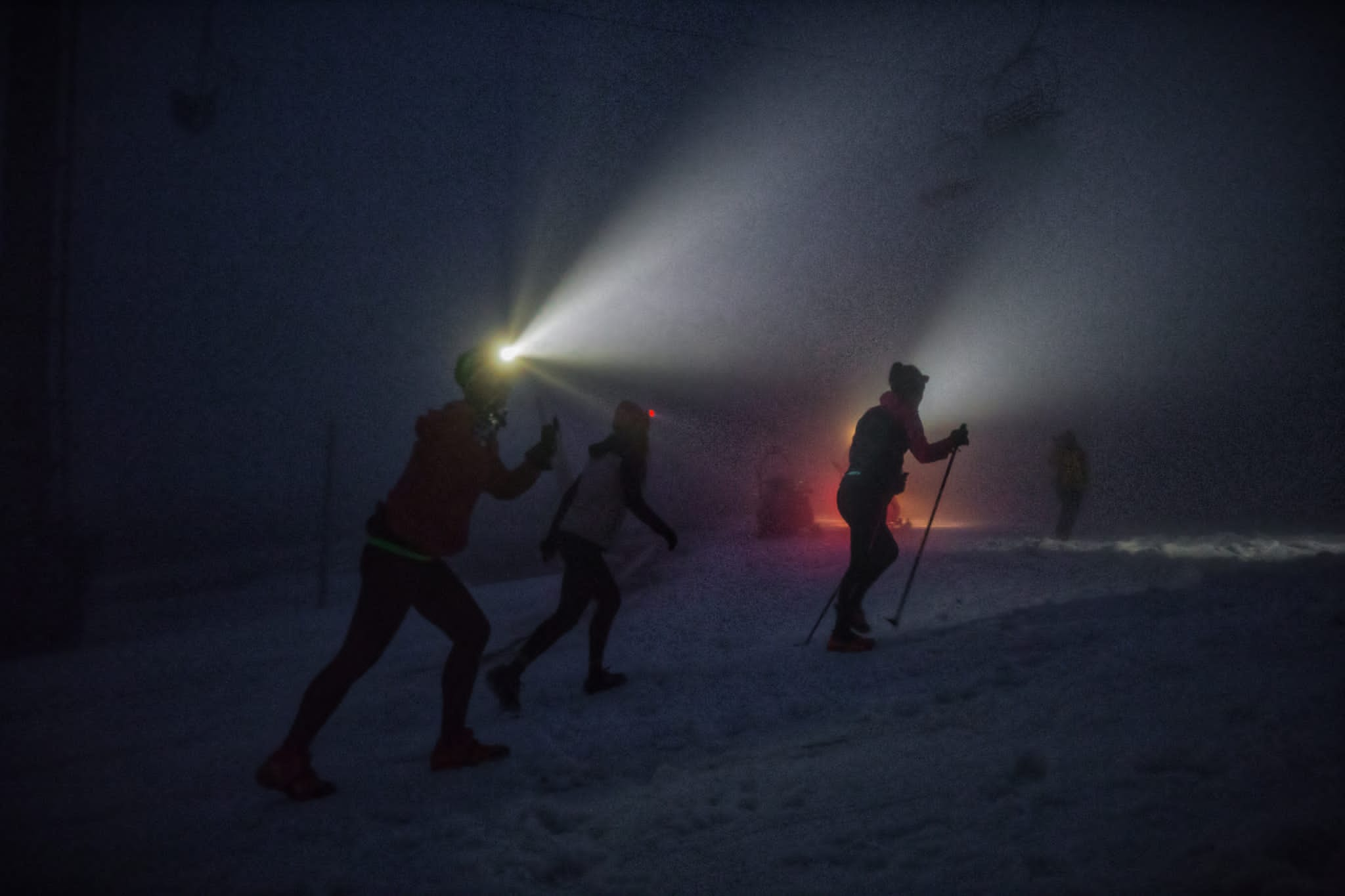 Fotos: Imágenes de la prueba piloto en Alto Campoo de &#039;snow running&#039;