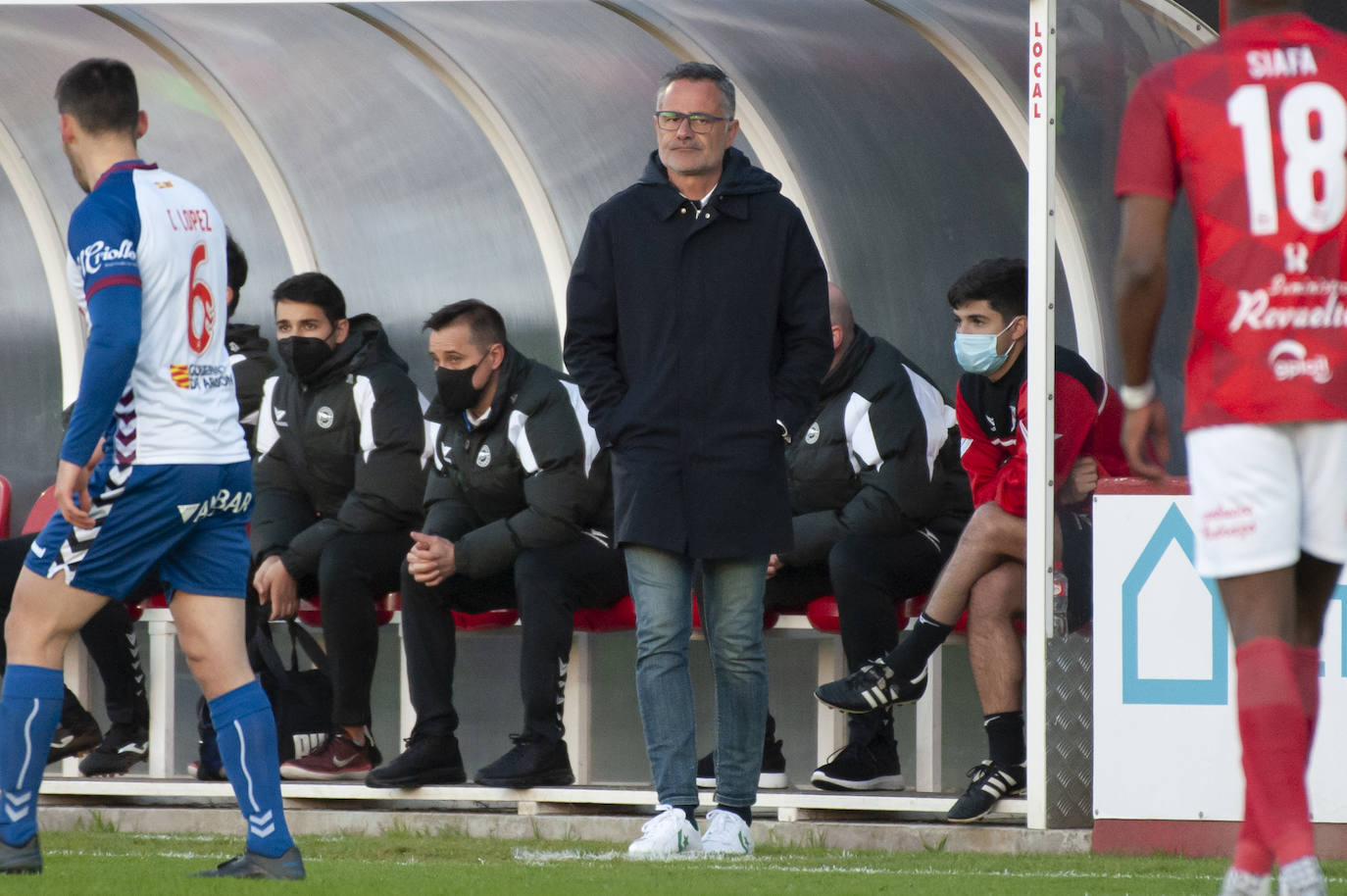 Empate a cero entre el Laredo y el Ebro en el arranque de la segunda fase de la Liga.