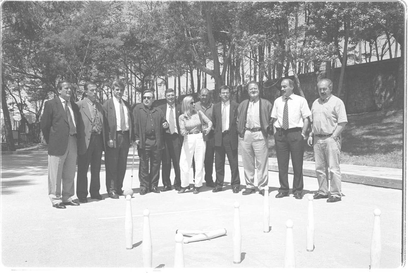 11/06/1999. Inauguración de la bolera de 'Mataleñas'.