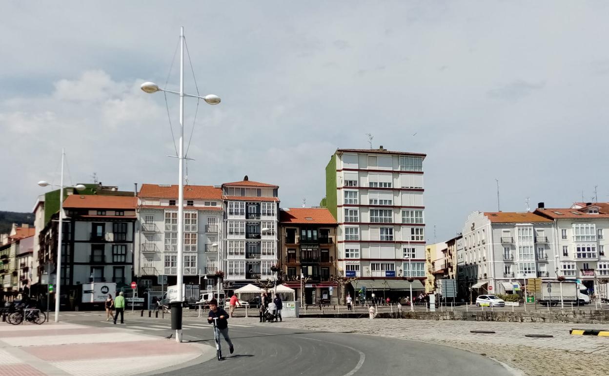 Casco urbano de Castro Urdiales.