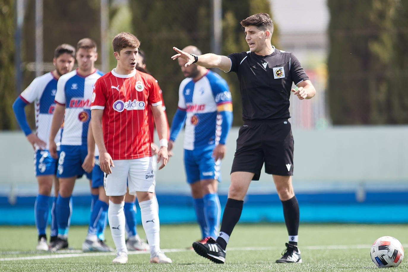 Fotos: El partido Ebro - Racing, en imágenes